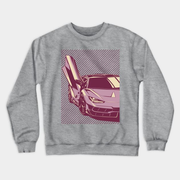 Lamborghini Centenario Crewneck Sweatshirt by rizadeli